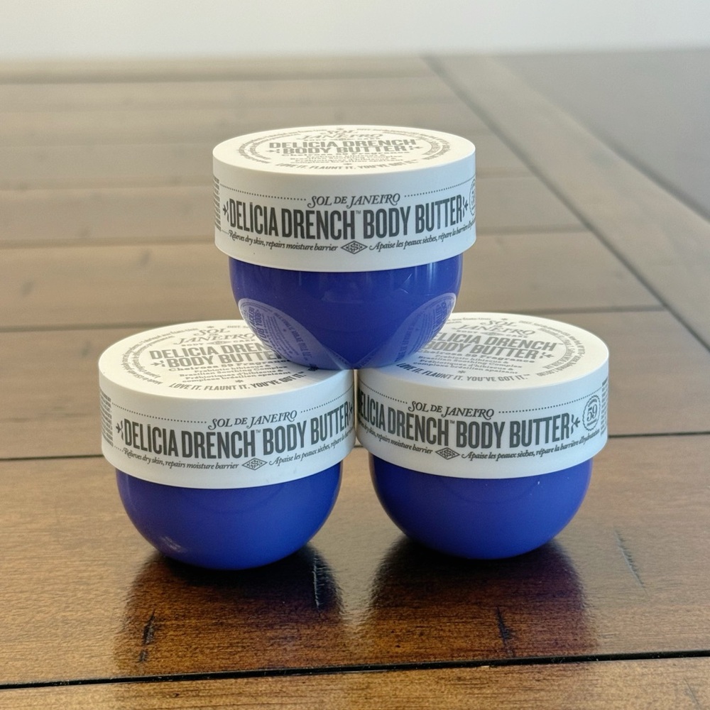 Sol De Janeiro Delicia Drench Body Butter 25ml * 3